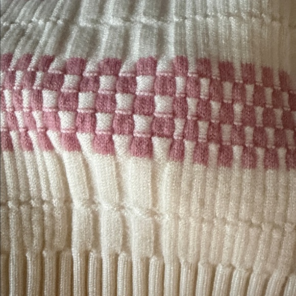 Commense Contrast Striped Knit Mini Skirt - Picture 5 of 5